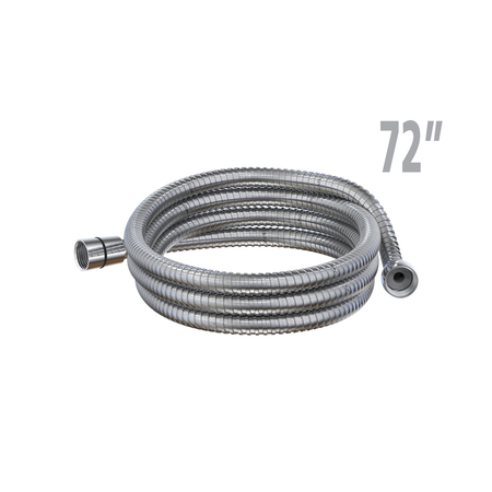 Keeney Mfg Shower Hose Replacement, Stainless Steel K770-72